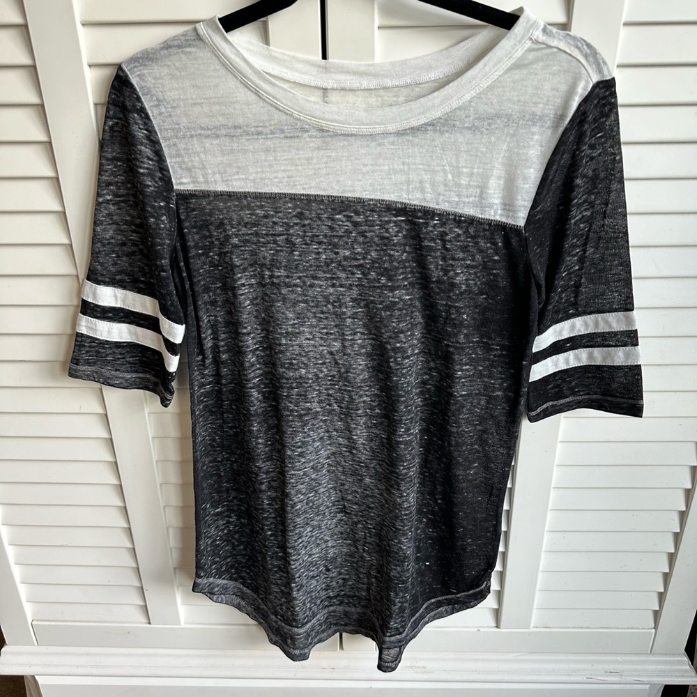 Color block Two Tone Top